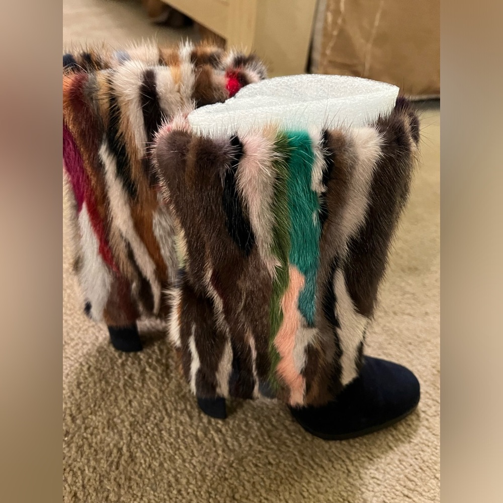 Stuart Weitzman Fur Boots